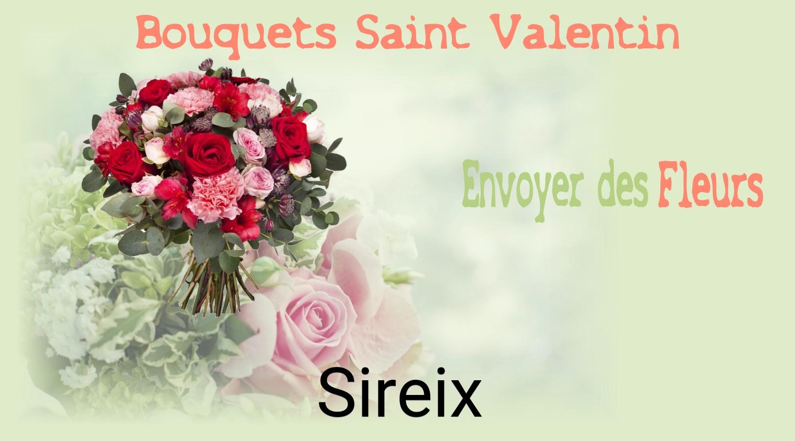 Roses de Saint-Valentin livrées à Sireix